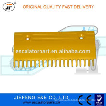 Plaque de peigne Escalator Fujitec (CTR jaune) X129AR1